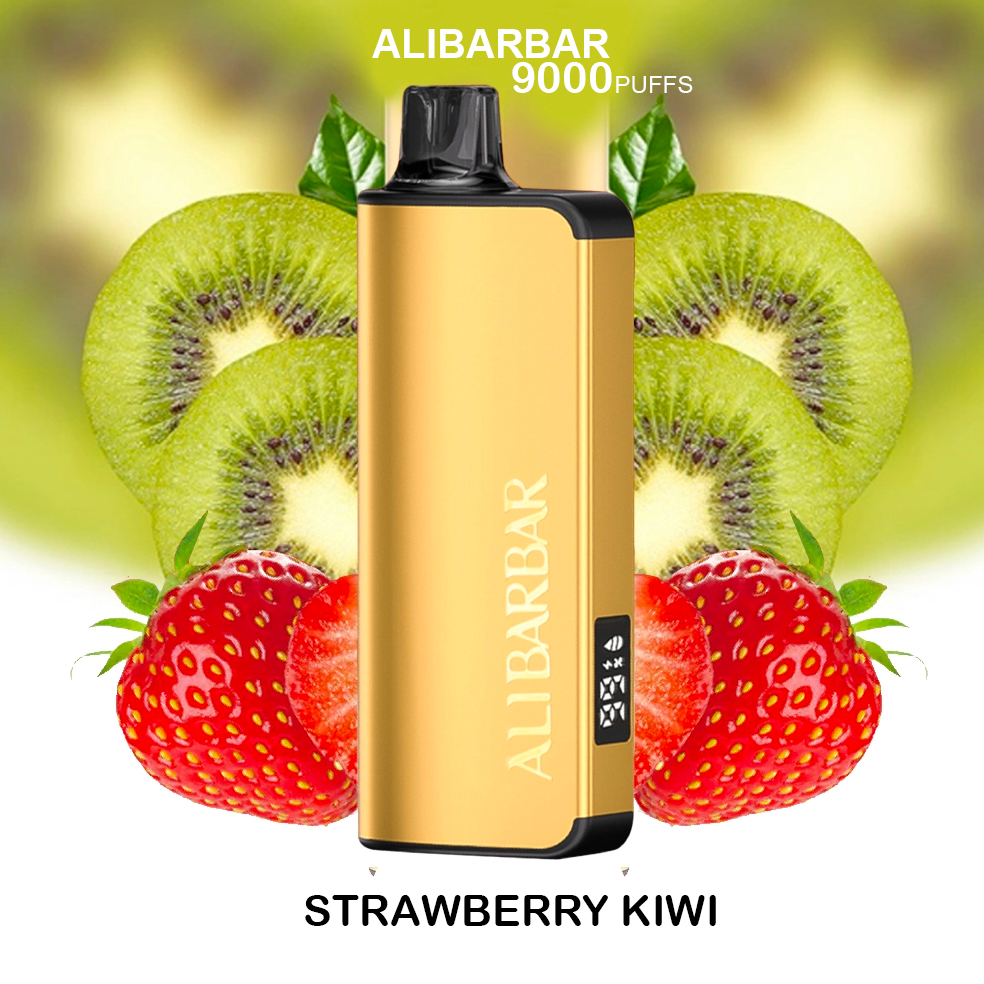 ALIBARBAR Ingot 9000 Strawberry Kiwi